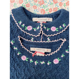 Konges Sløjd Ensign Blue Rosier Cardigan