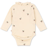 Konges Sløjd Cherry Sui Newborn Flæse Body GOTS