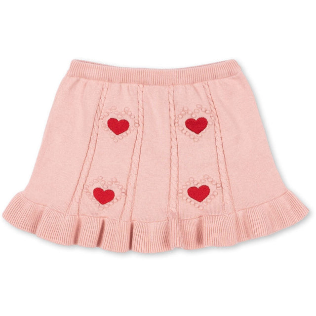 Konges Sløjd Silver Pink Soleil Strik Nederdel GOTS