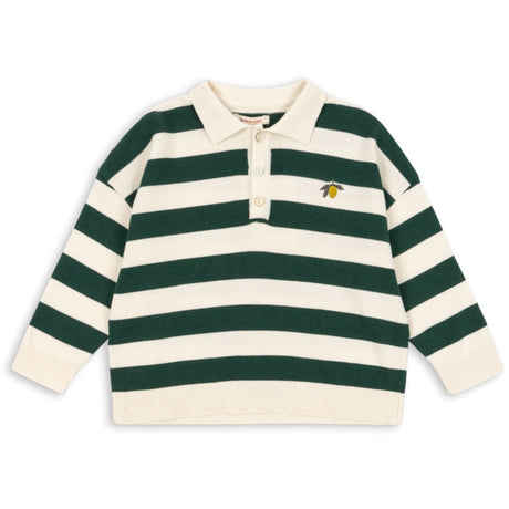 Konges Sløjd Pine Grove Stripe Manis Strik Polo