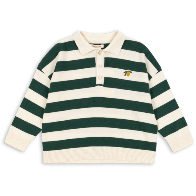 Konges Sløjd Pine Grove Stripe Manis Strik Polo