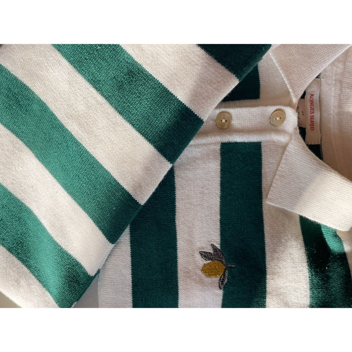 Konges Sløjd Pine Grove Stripe Manis Strik Polo