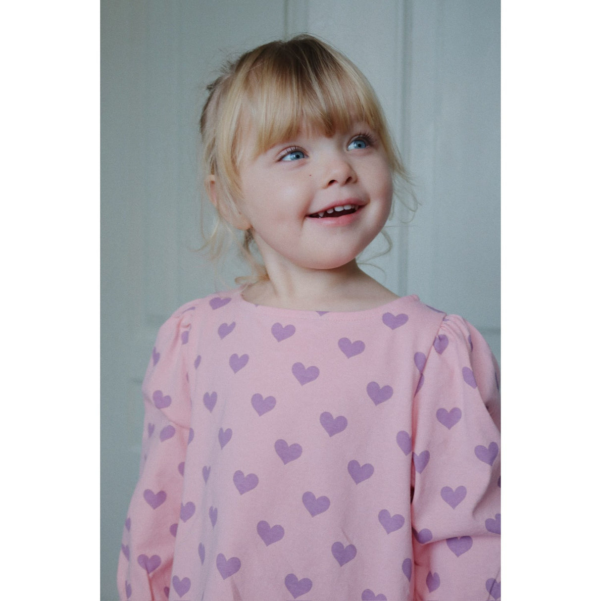 Konges Sløjd Hortensia Coeur Drey Slit Bluse GOTS