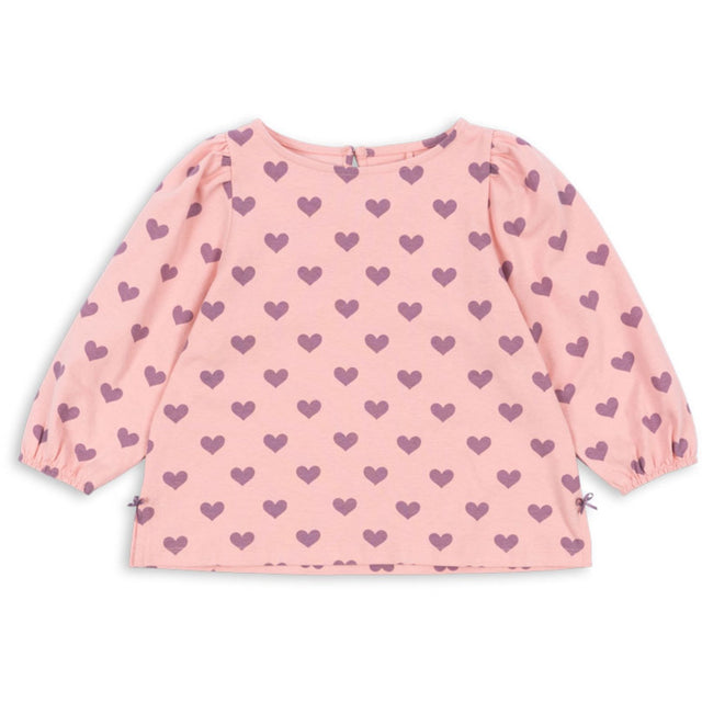 Konges Sløjd Hortensia Coeur Drey Slit Bluse GOTS