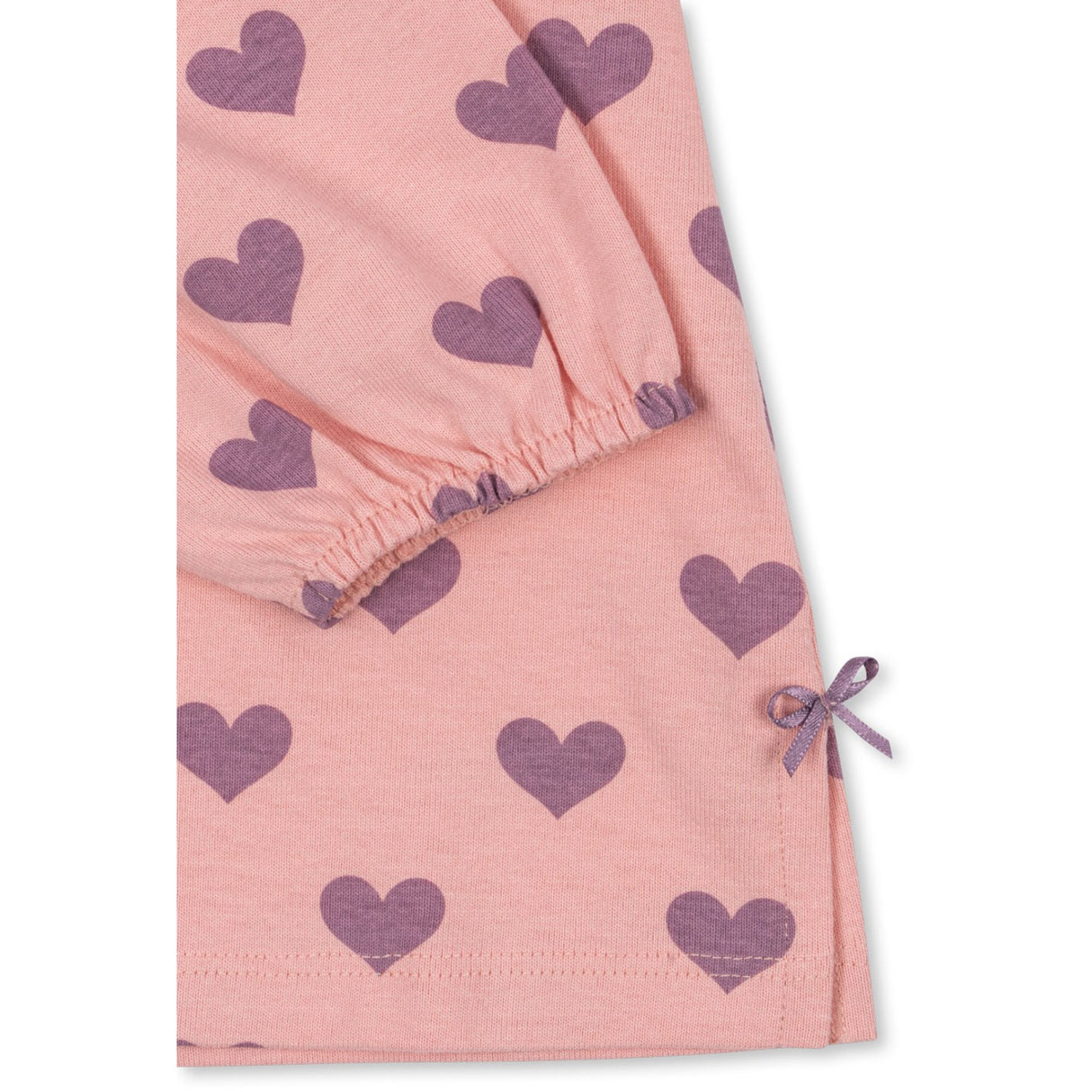 Konges Sløjd Hortensia Coeur Drey Slit Bluse GOTS