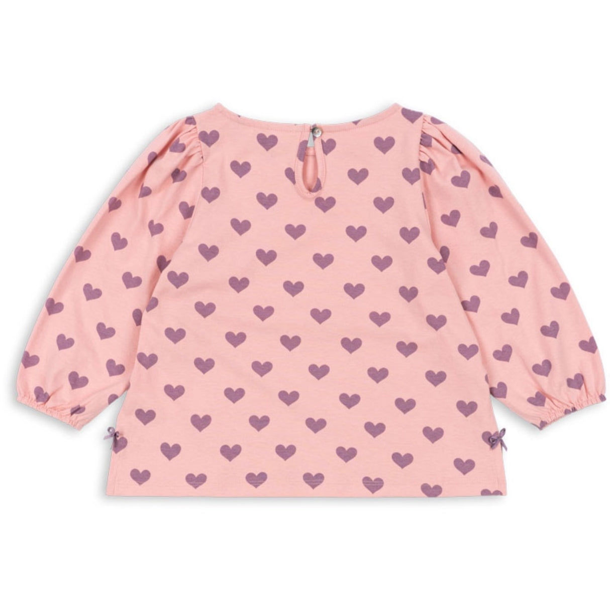 Konges Sløjd Hortensia Coeur Drey Slit Bluse GOTS