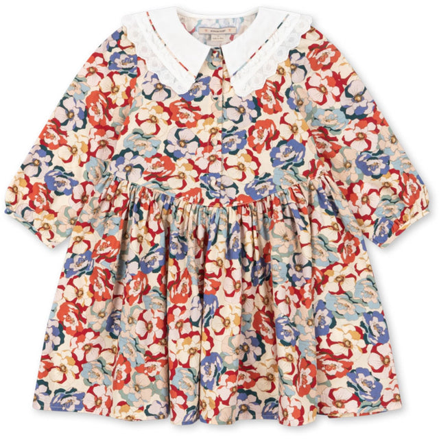 Konges Sløjd La Rosa Coeur Krave Kjole GOTS