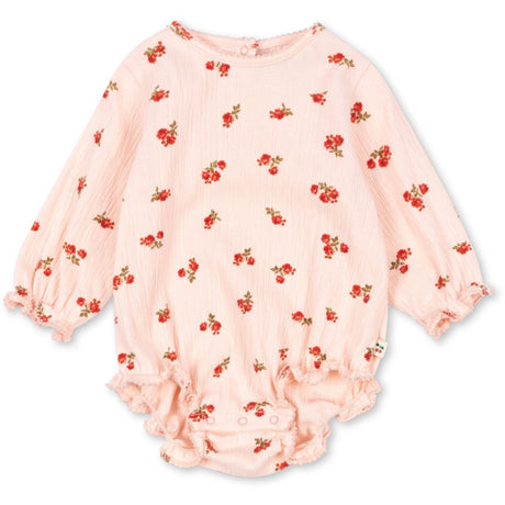 Konges Sløjd Rosa Pink Chleo Romper GOTS