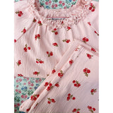 Konges Sløjd Rosa Pink Chleo Bluse GOTS