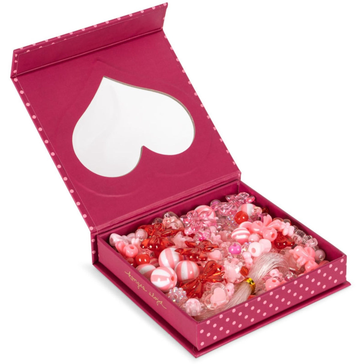 Konges Sløjd Pink Boks med Perler