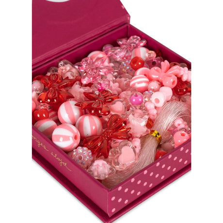 Konges Sløjd Pink Boks med Perler