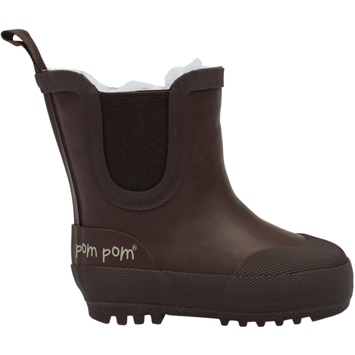 Pom Pom Chocolate Brook Gummistøvler Thermo Ankle