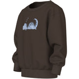 Name It Delicioso Sleeping Nmmvildar Ls Nreg Sweat Bru