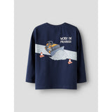 Name It Navy Blazer Nmmofek Tonka Ls Nreg Top Cplg