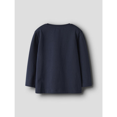 Name It Navy Blazer Nmmodin Bluey Ls Nreg Top Box Sky