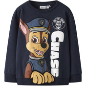 Name It Navy Blazer Nmmneel Paw Nreg Sweat Bru Cplg