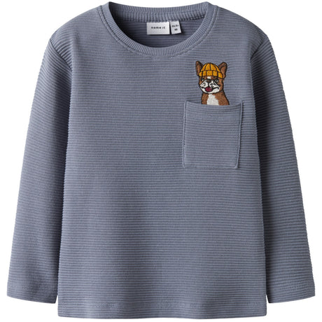 Name It Flint Stone Nmmrofus Ls Nreg Top