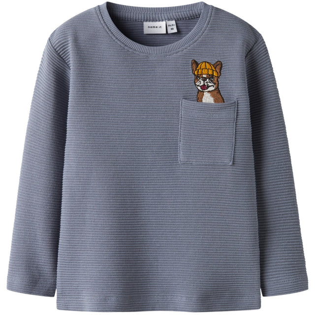 Name It Flint Stone Nmmrofus Ls Nreg Top