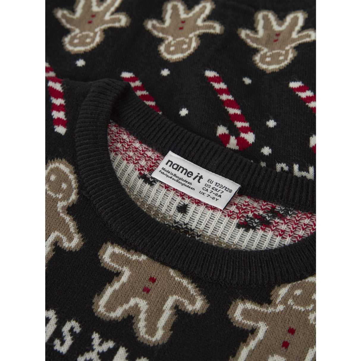 Name It Black Nknrasko Ls Strik Box