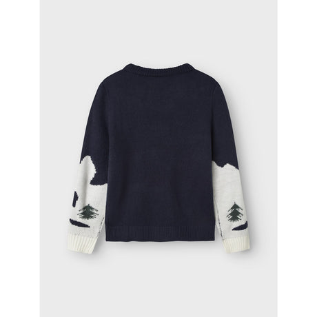 Name It Navy Blazer Nknrebo Ls Strik Box