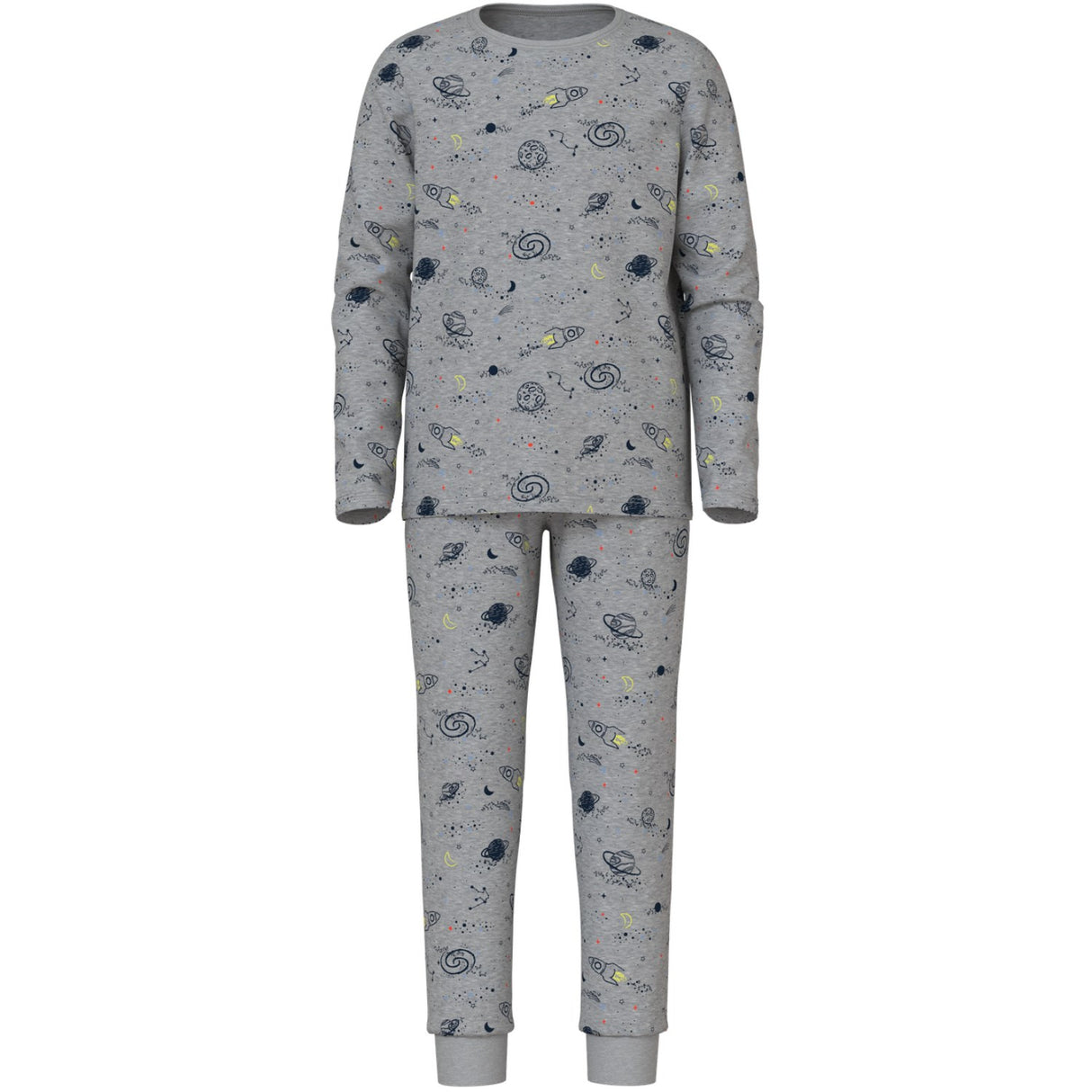 Name It Grey Melange Nkmnightset Grey Space Noos