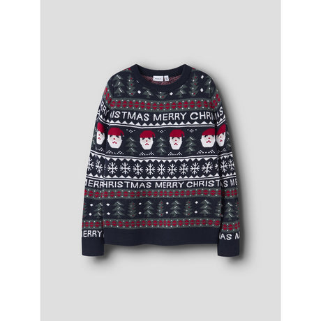 Name It Dark Sapphire Nknrastokka Ls Strik