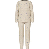 Name It Peyote Melange Nkfnightset Peyote Hearts Noos