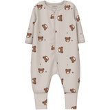 Name It Pumice Stone Nbnnightsuit 2P Zip Ff Pumice Bjørn Noos