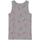Name It Grey Melange Nmmtank Top 2P Grey Firetruck Noos