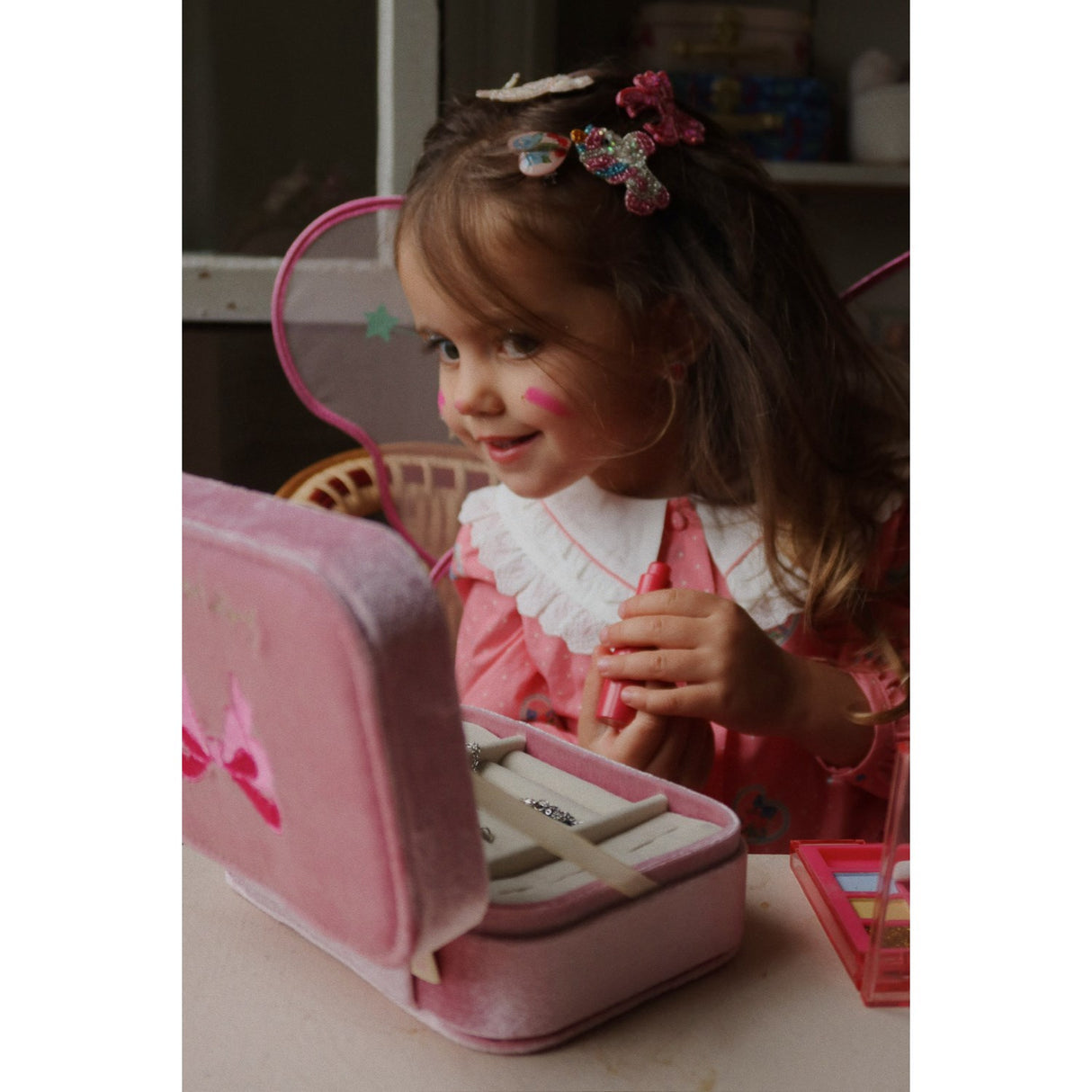 Konges Sløjd Unicorn 2 Pak Unicorn Beaded Hårspænder