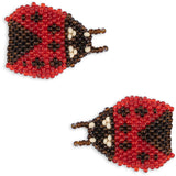 Konges Sløjd Ladybug 2 Pak Ladybug Beaded Hårspænder