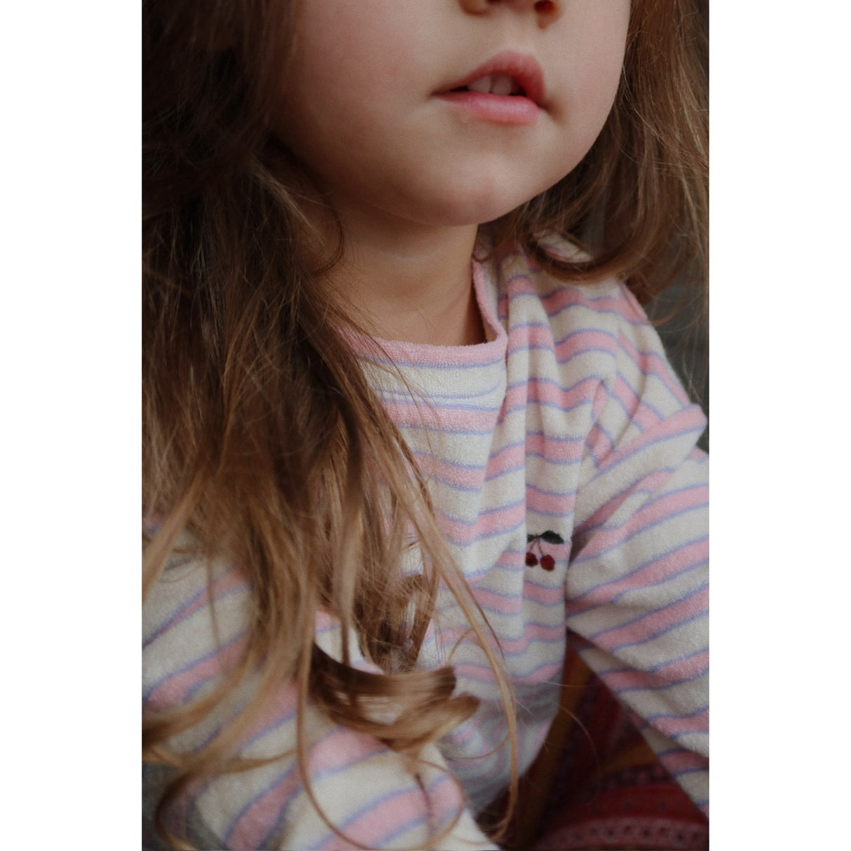 Konges Sløjd Lolly Stripe Itty Sweatshirt GOTS