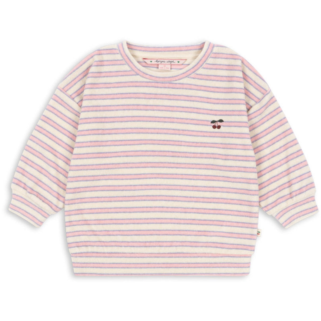 Konges Sløjd Lolly Stripe Itty Sweatshirt GOTS
