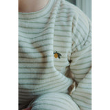 Konges Sløjd Tea Stripe Itty Sweatshirt GOTS