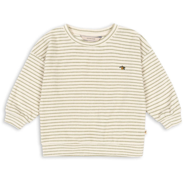 Konges Sløjd Tea Stripe Itty Sweatshirt GOTS