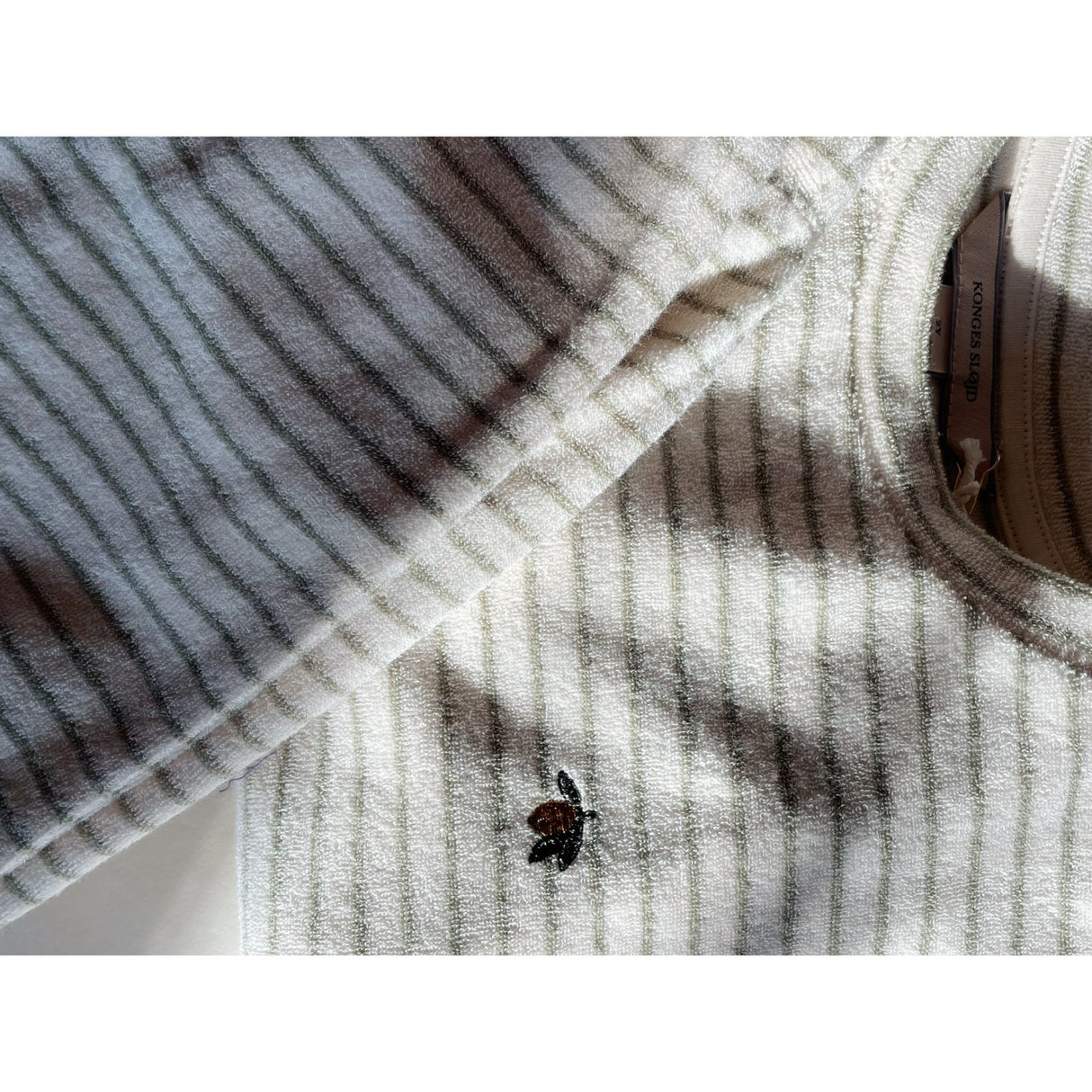 Konges Sløjd Tea Stripe Itty Sweatshirt GOTS