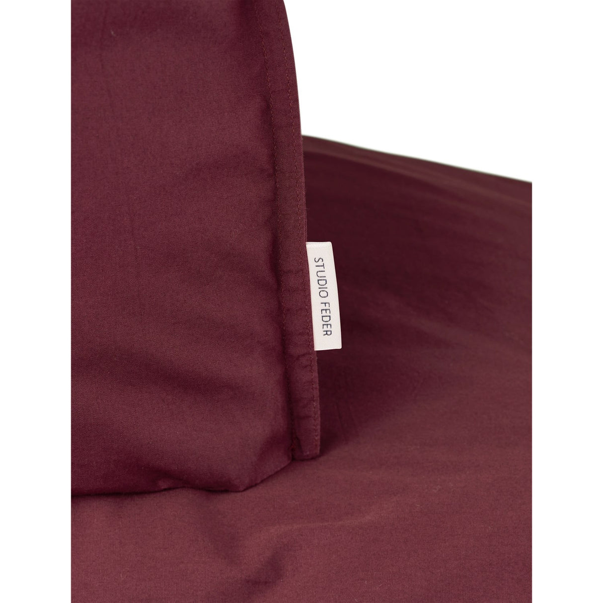 Studio Feder Burgundy Sengetøj Percale