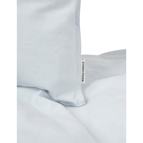 Studio Feder Light Blue Sengetøj Percale