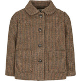 MarMar Wool Check Earthy Check Oval Jakke