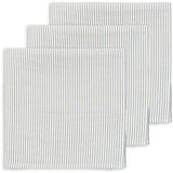 Konges Sløjd Stripe Bluie 3 Pak Muslin Cloth GOTS