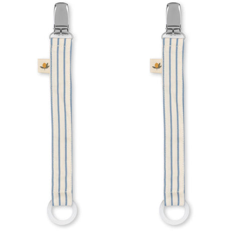 Konges Sløjd Stripe Bluie 2 Pak Suttesnor
