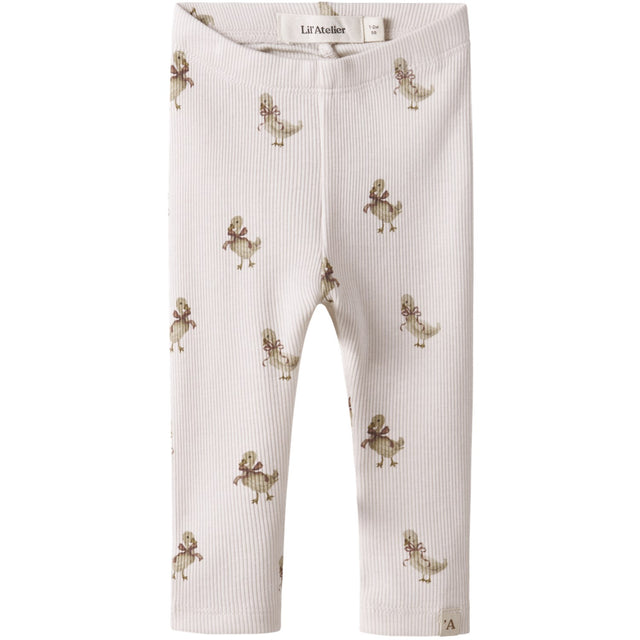 Lil'Atelier Almost Mauve Goose Nbflavo Elf Slim Leggings Lil Noos