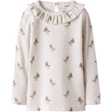 Lil'Atelier Almost Mauve Goose Nmflavo Loa Ls Slim Top Lil