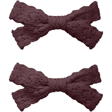 Lil'Atelier Catawba Grape Nmfacc-Lola 2 Pak Hair Clips Lil