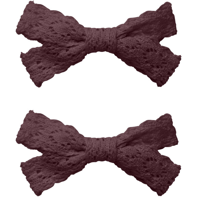 Lil'Atelier Catawba Grape Nmfacc-Lola 2 Pak Hair Clips Lil