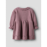 Lil'Atelier Nostalgia Rose Nbframla Lia Ls Strik Kjole Lil