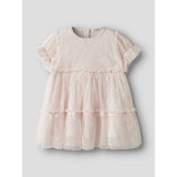 Lil'Atelier Almost Mauve Nmfrosetta Ss Loose Kjole Lil