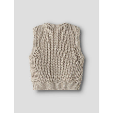 Lil'Atelier Oxford Tan Melange Nbmrokko Strik Vest Lil