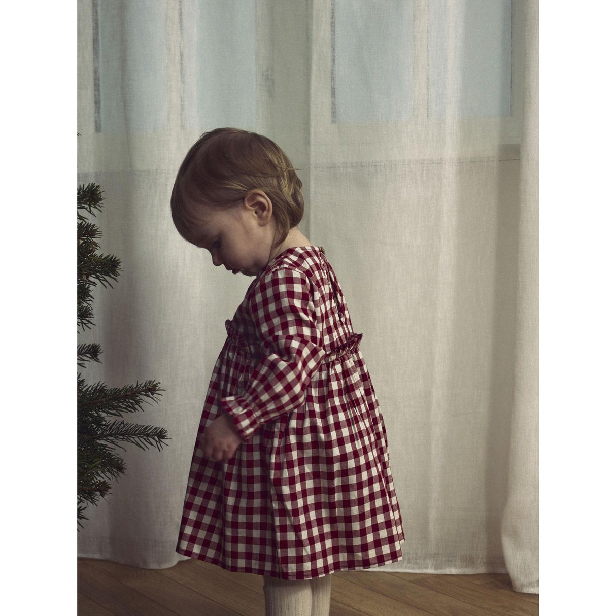 Lil'Atelier Red Dahlia Nbfrio Ls Loose Body Kjole Lil