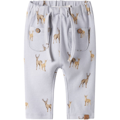 Lil'Atelier Gray Dawn Deer Nbmlayo Gel Loose Bukser Lil
